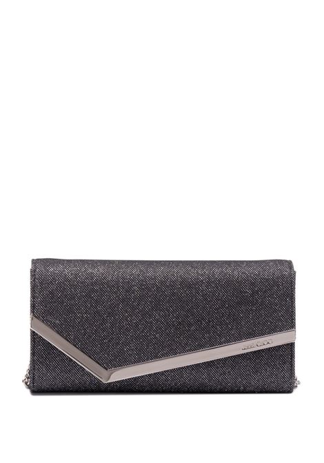 Clutch emmie in nero Jimmy choo - donna JIMMY CHOO | EMMIEWIJCSM